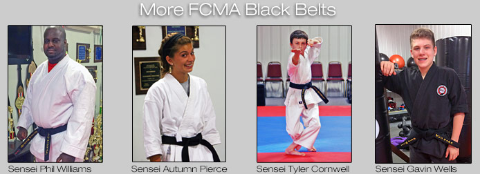 Junior Black Belts at FCMA